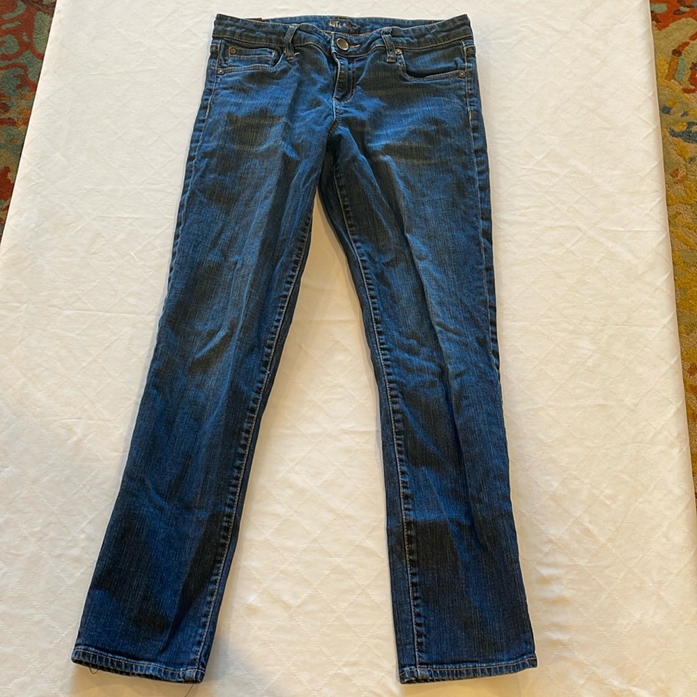 Kut from the Kloth Catherine Boyfriend Blue Jeans